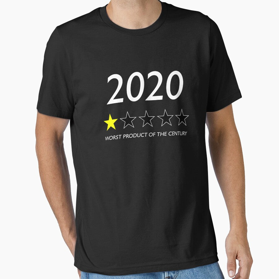 2020 Worst Year Ever T-Shirt | Funny Commemorative Tee Black