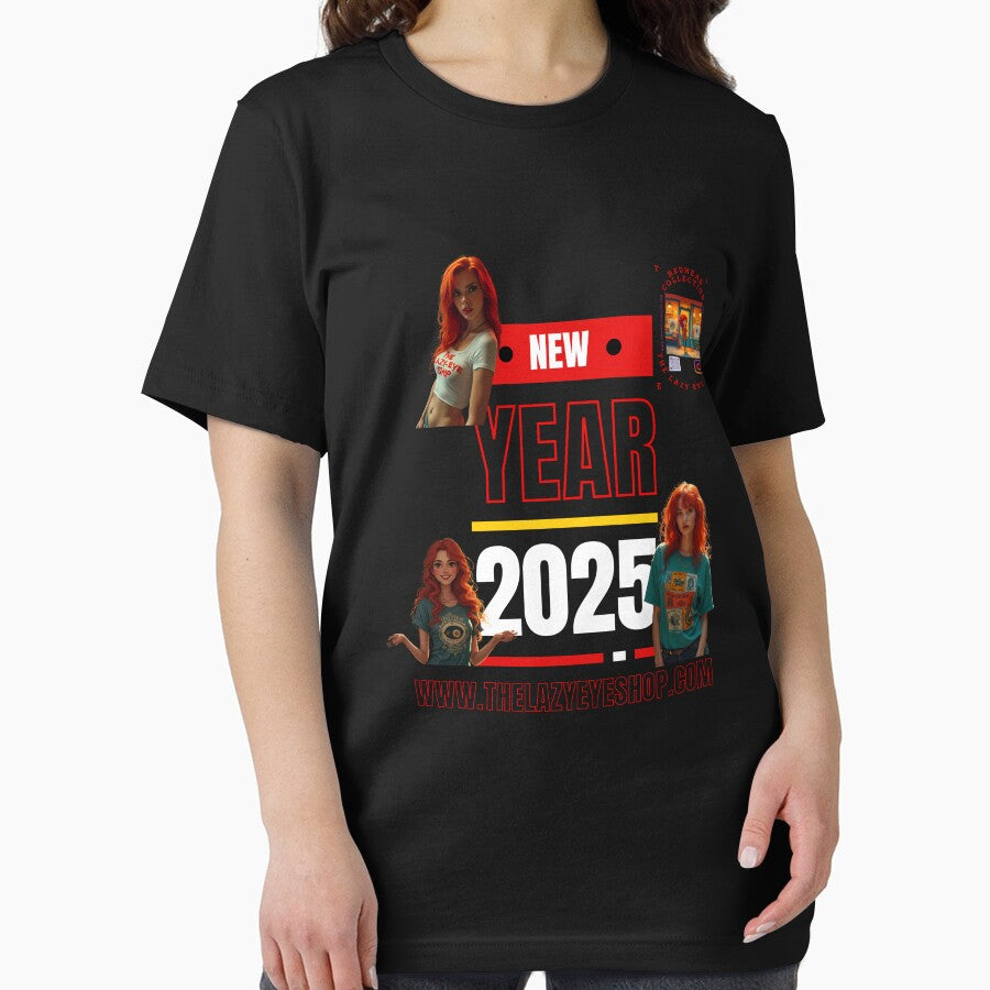 2025 Redhead Collection T-Shirt | Unique Graphic Tee for Redheads Black