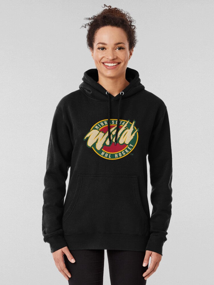 775 Wild Minnesota State Hockey Fan Pullover Hoodie Black
