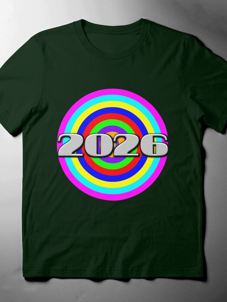 2026 Bullseye T-Shirt: Aim for the Future Motivational Tee