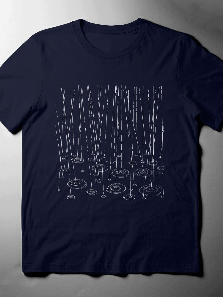 'Another Rainy Day' Tee: Cozy Weather & Introvert Graphic Shirt