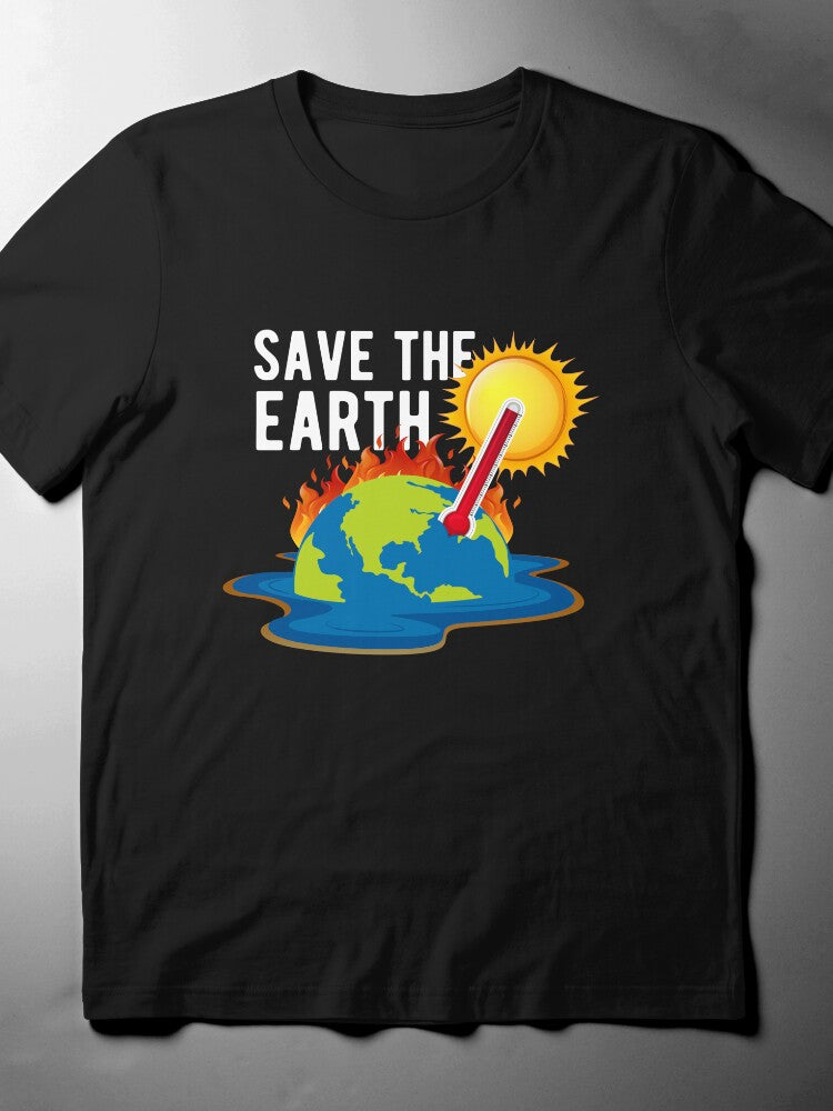 Action Now On Climate Change T-Shirt | Global Warming Protest Tee