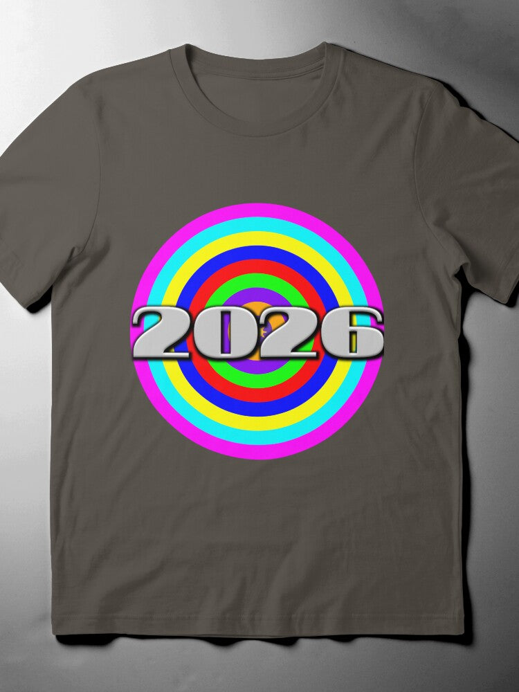 2026 Bullseye T-Shirt: Aim for the Future Motivational Tee