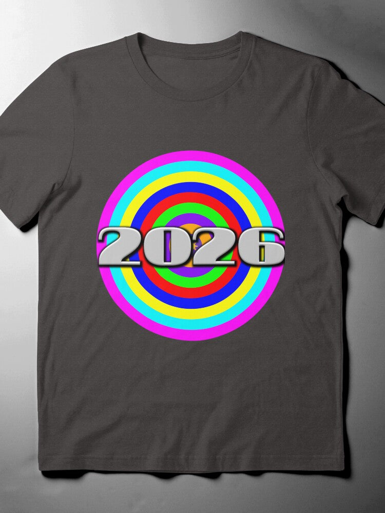 2026 Bullseye T-Shirt: Aim for the Future Motivational Tee