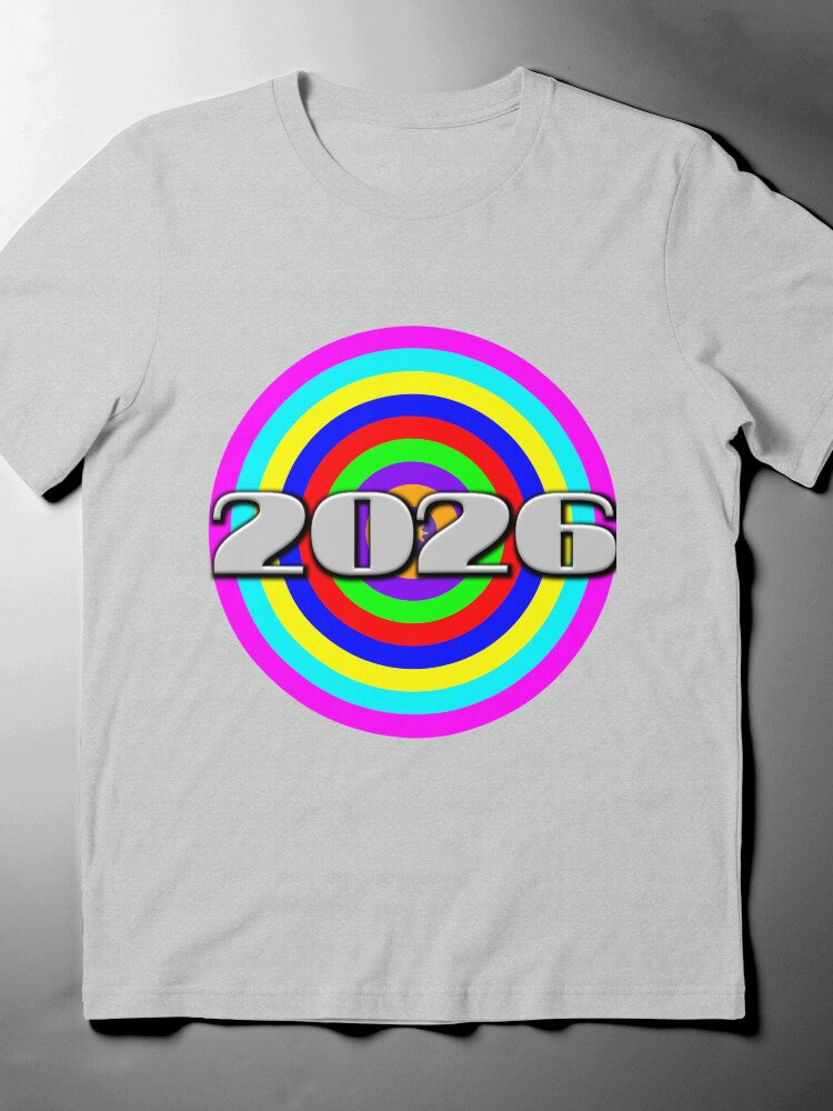 2026 Bullseye T-Shirt: Aim for the Future Motivational Tee