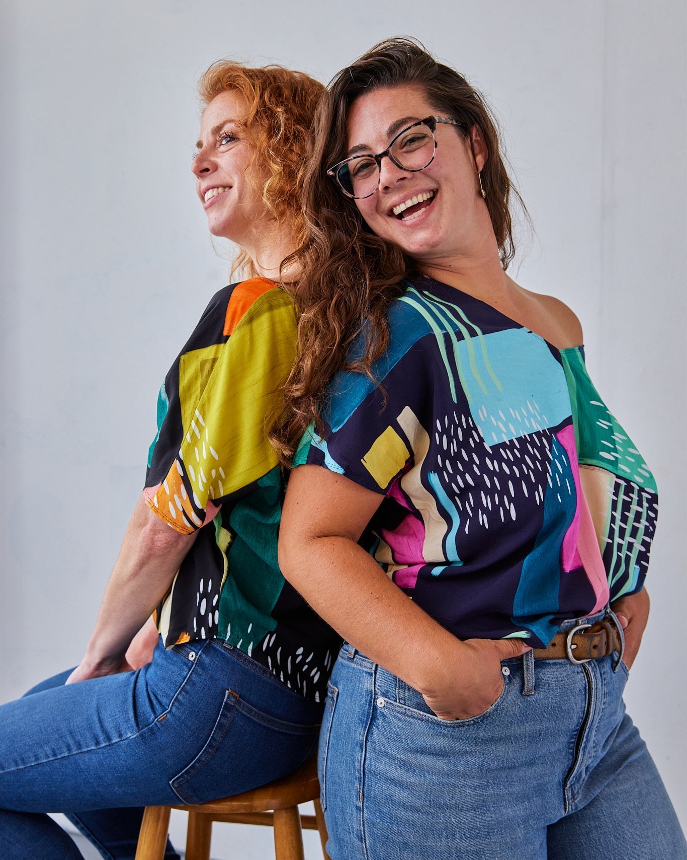 The Printed Chloe Top