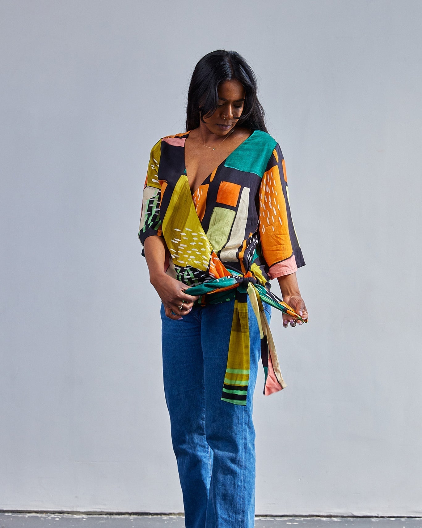 The Printed Olivia Top